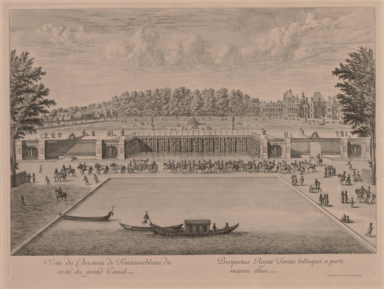 Chateau Fontainebleau do Grande Canal. de Jacques Rigaud