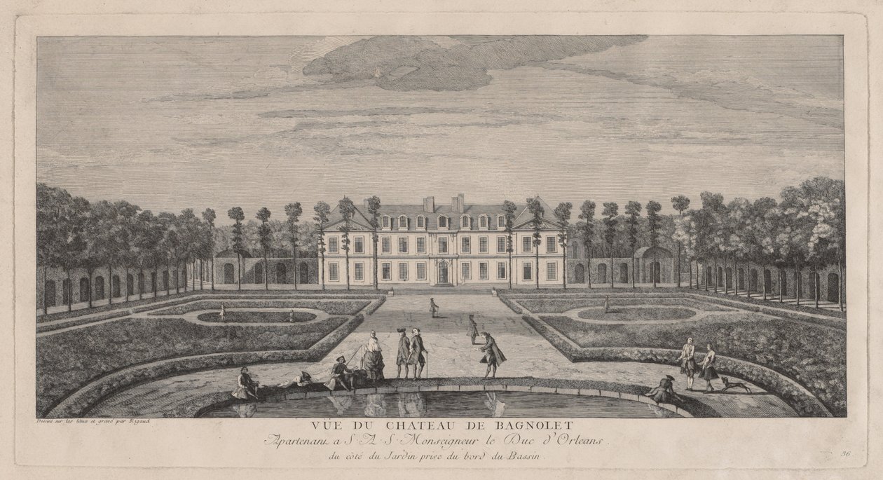 Castelo de Bagnolet. de Jacques Rigaud