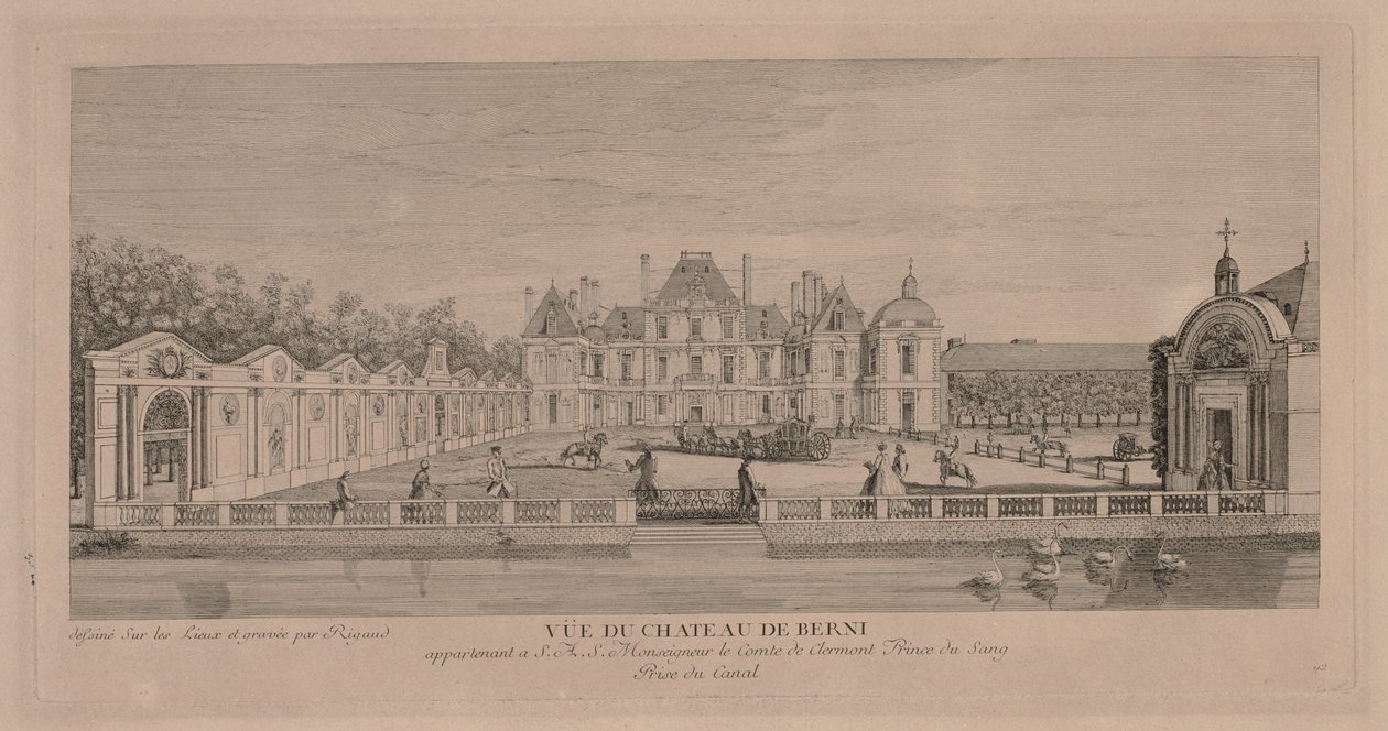 Castelo de Berny. de Jacques Rigaud