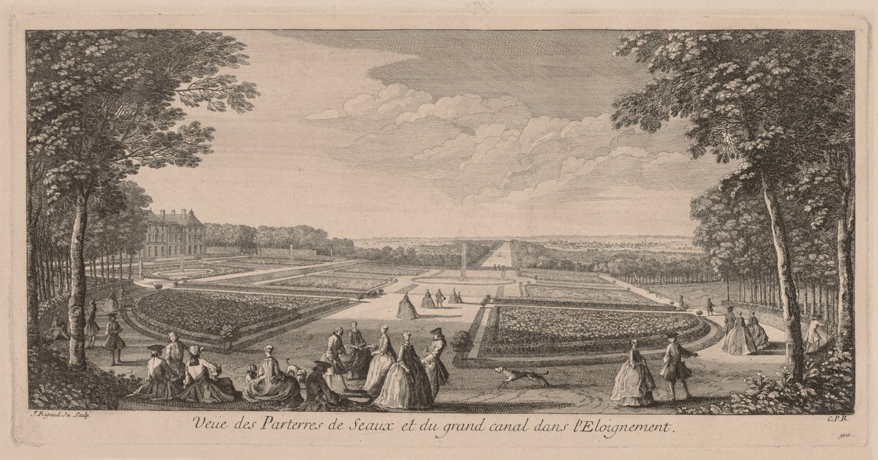 Jardins de flores de Seaux. de Jacques Rigaud