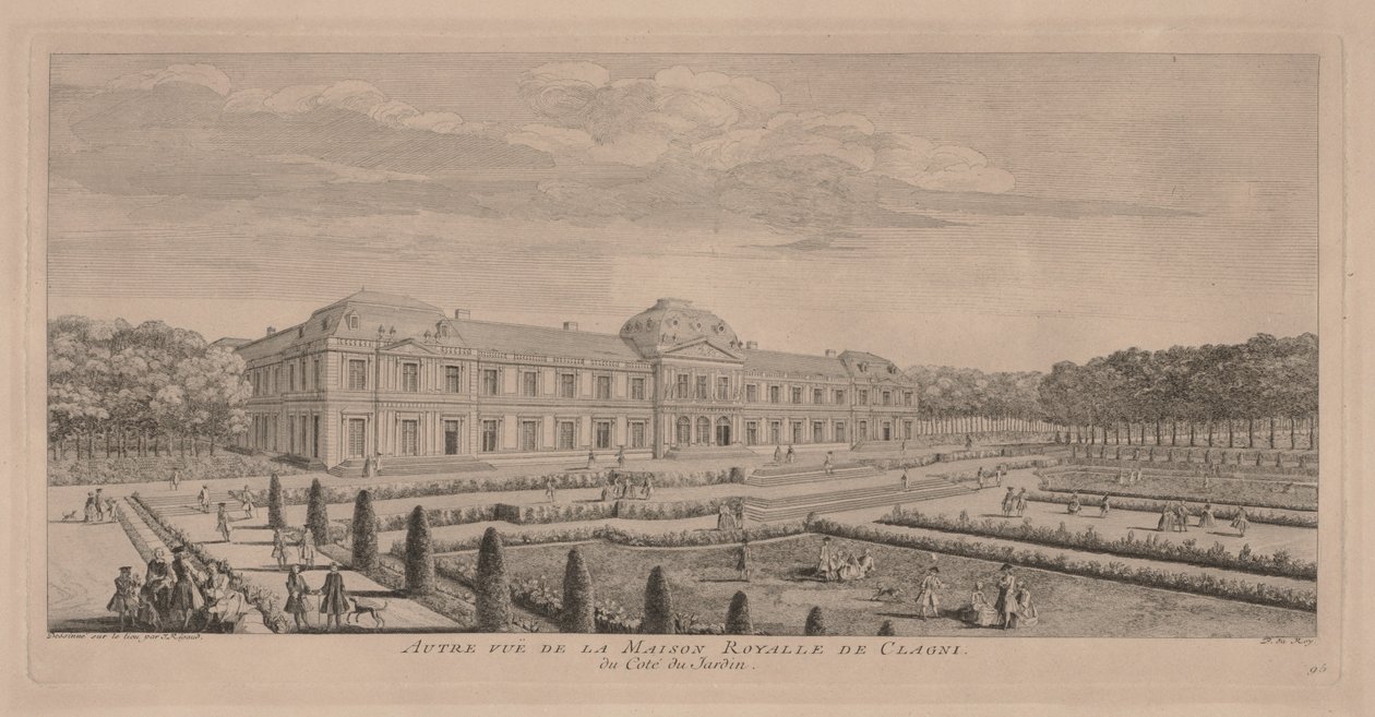 Castelo Real de Clagny de Jacques Rigaud
