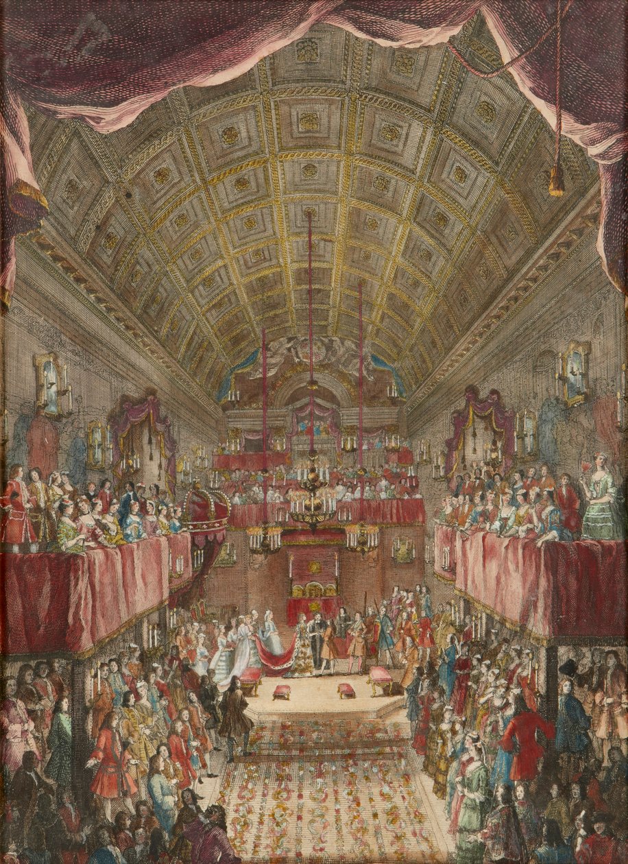 O Casamento da Princesa Ana com Guilherme IV, Príncipe de Orange de Jacques Rigaud