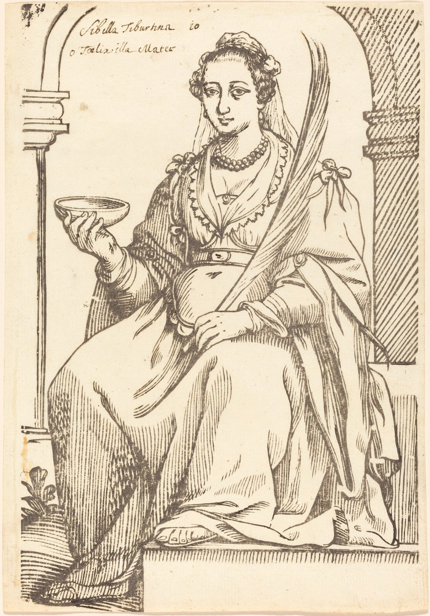 Sibila Tiburtina de Jacques Stella