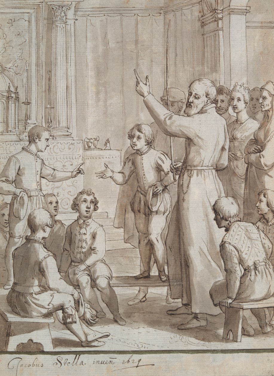 St. Philip como tutor de Jacques Stella