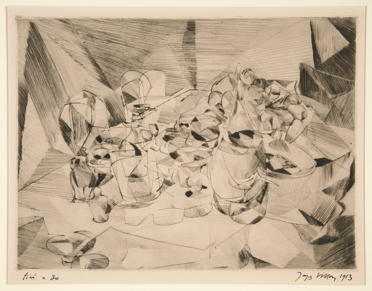 A Mesa de Set de Jacques Villon