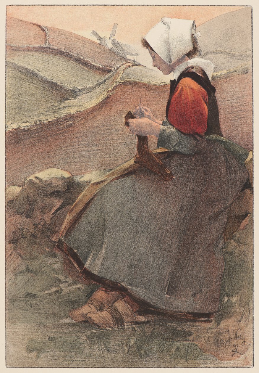 Mouro Flor, 1897. de Jacques Wely