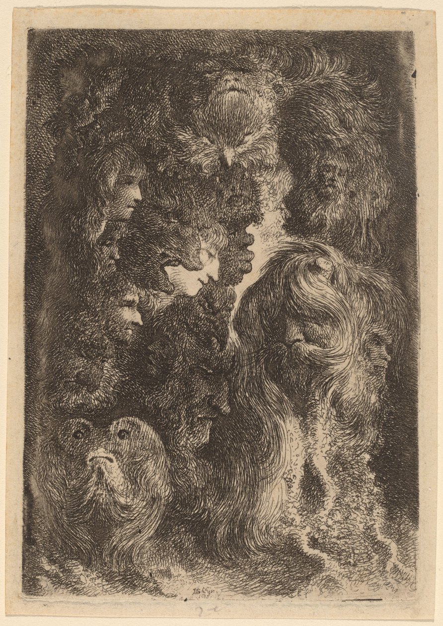 Cabeças Fantásticas de Jacques de Gheyn III