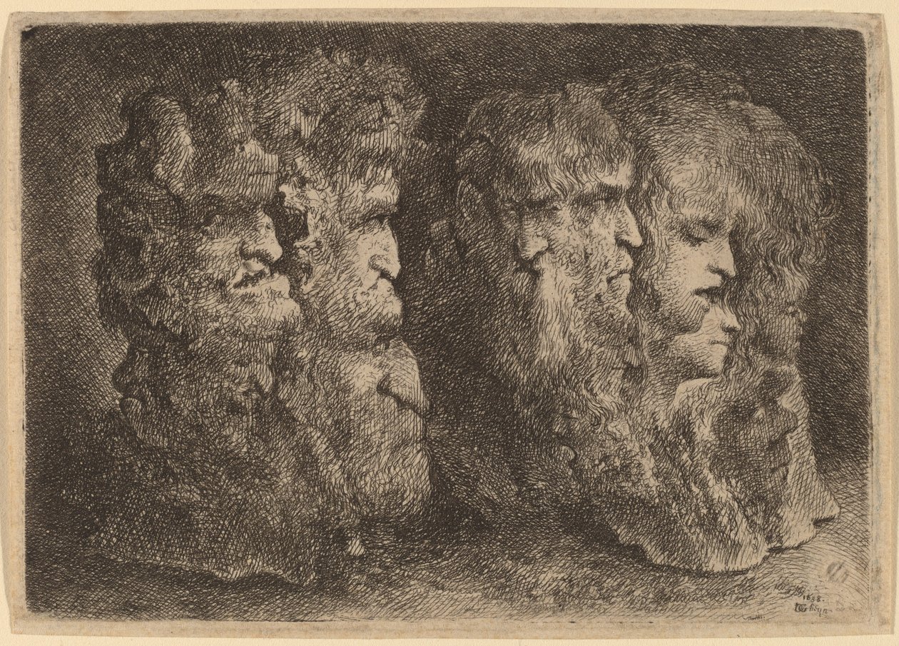 Cabeças Grotescas de Jacques de Gheyn III