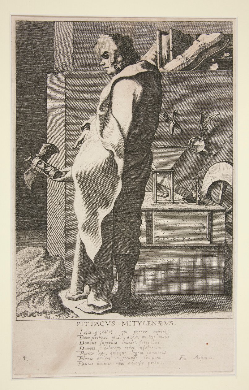 Pittacus Mytilenaeus, #4 da série The Seven Wise Men of Greece de Jacques de Gheyn III