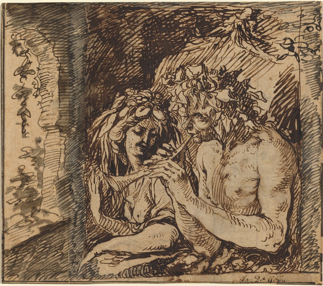 Baco e Ceres de Jacques de Gheyn II