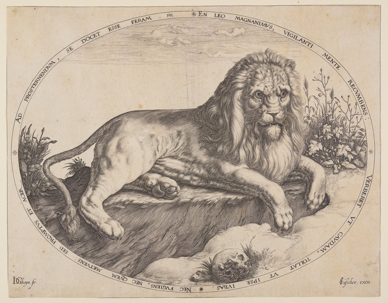 Den Grooten Leeuw (O Grande Leão). de Jacques de Gheyn II