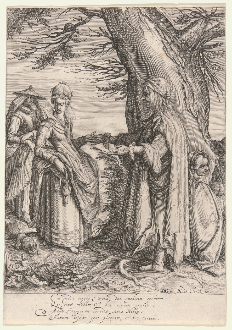Adivinhador de Jacques de Gheyn II