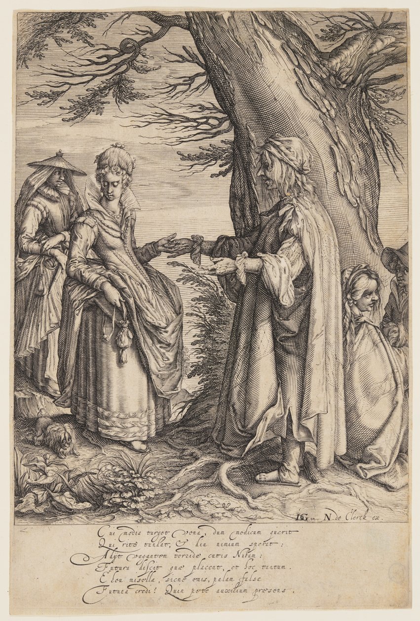 Adivinhador de Jacques de Gheyn II