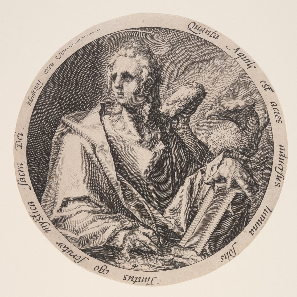 João, de Os Evangelistas de Jacques de Gheyn II