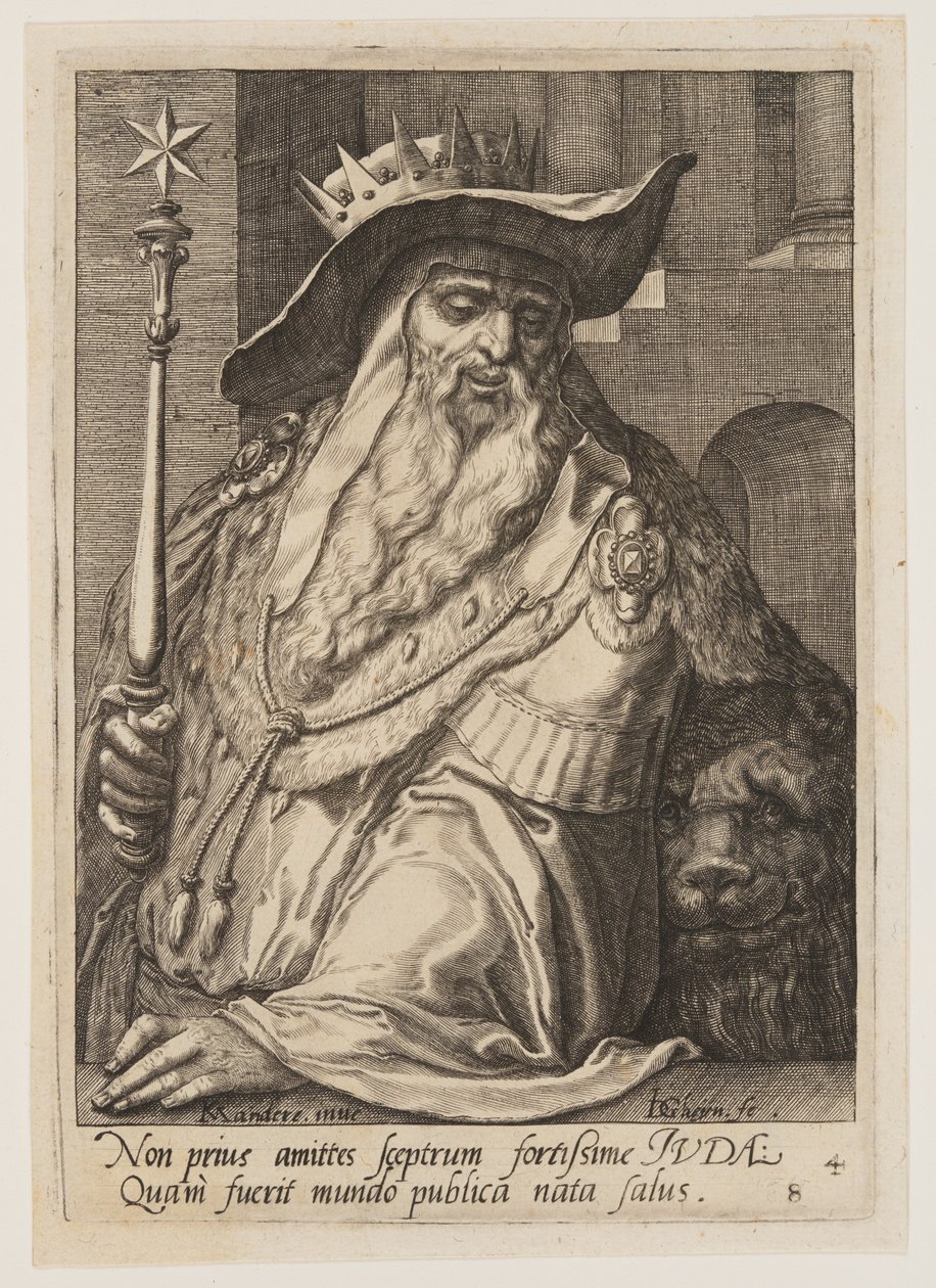 Judá, de Os Doze Filhos de Jacob de Jacques de Gheyn II