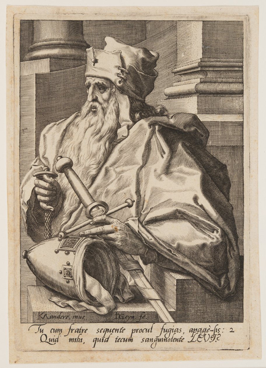Levi, de Os Doze Filhos de Jacob de Jacques de Gheyn II