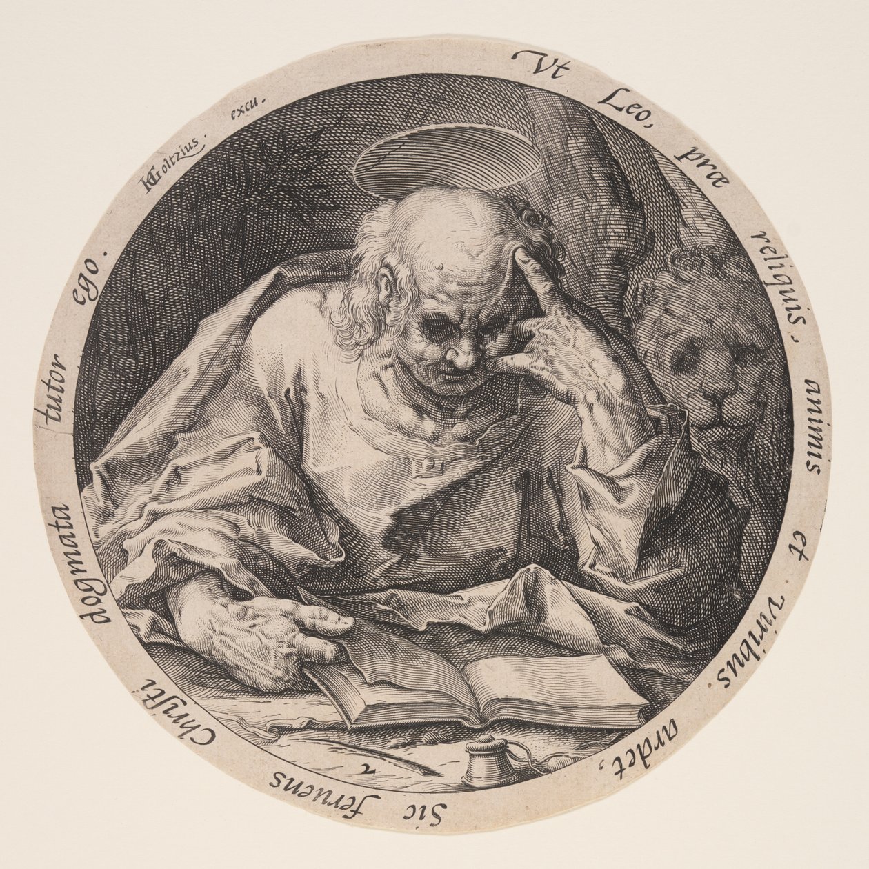 Marcos, de Os Evangelistas de Jacques de Gheyn II
