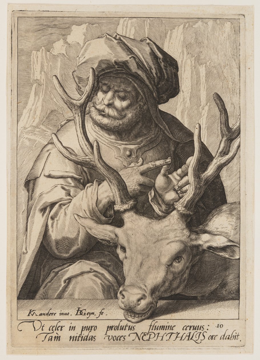 Naftali, de Os Doze Filhos de Jacob de Jacques de Gheyn II