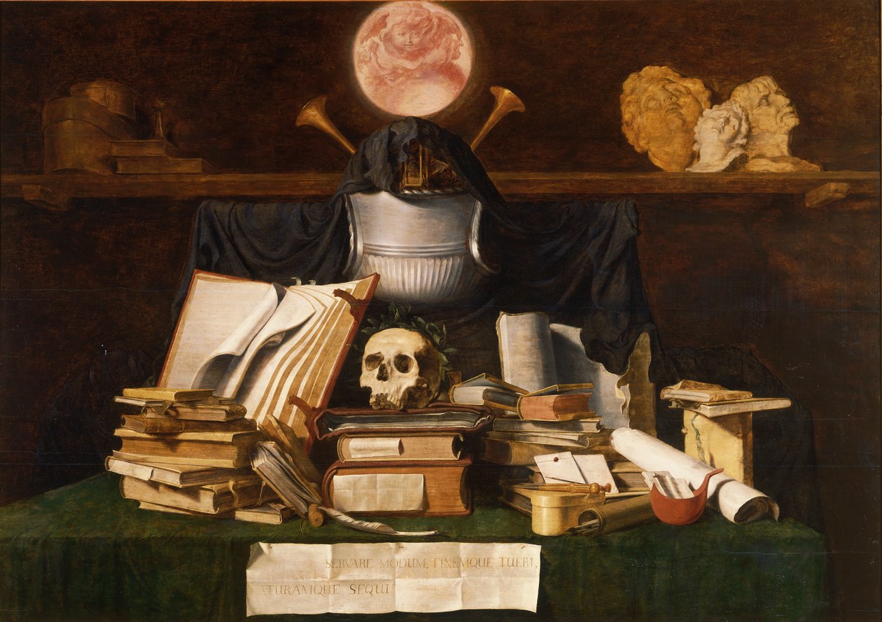 Vanitas natureza morta de Jacques de Gheyn II