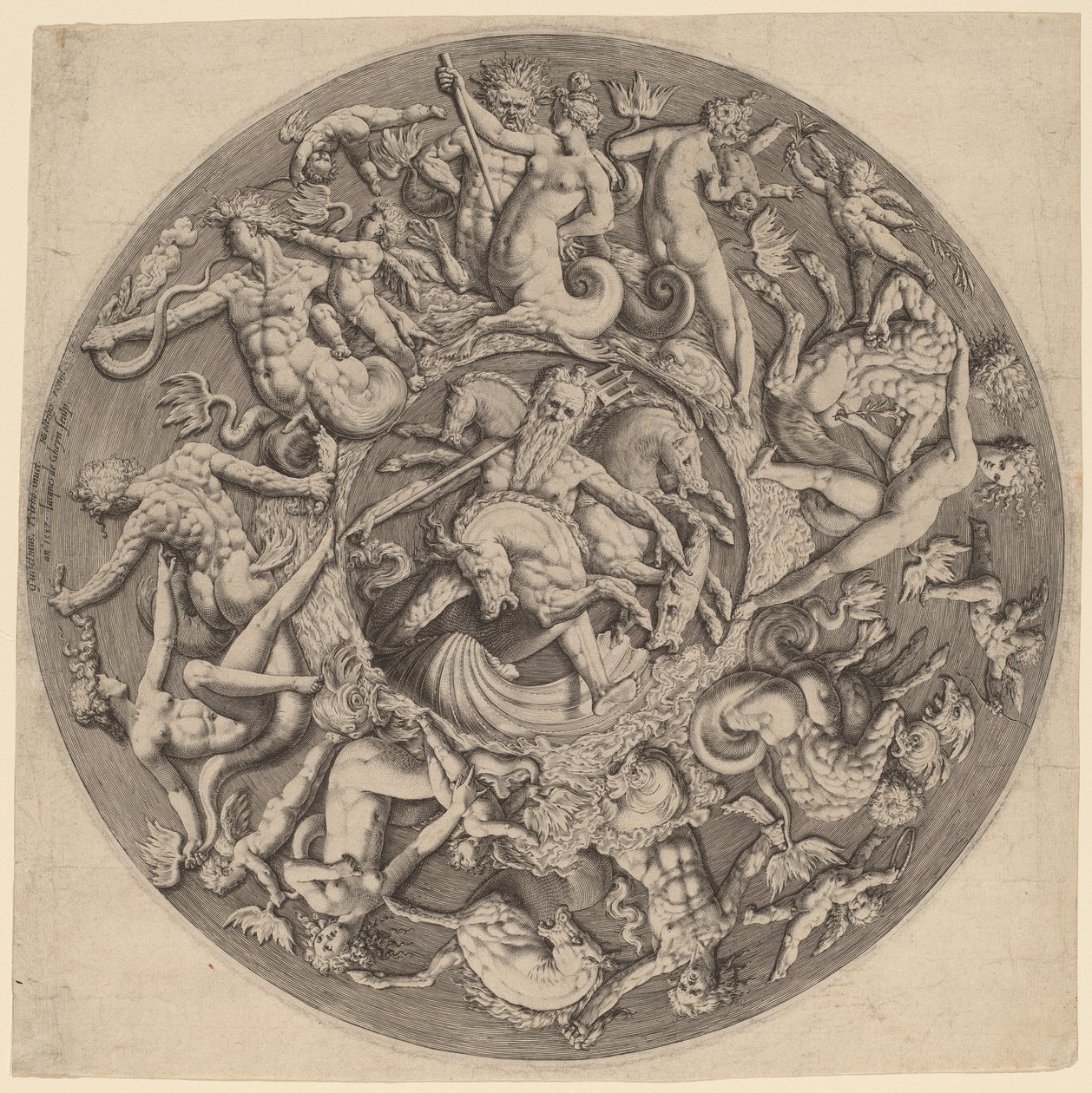 Reino de Netuno de Jacques de Gheyn II after Willem Danielsz van Tetrode