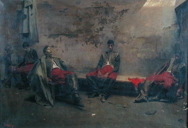 Prisioneiros de guerra, antes de 1884 de Jacques de Lalaing