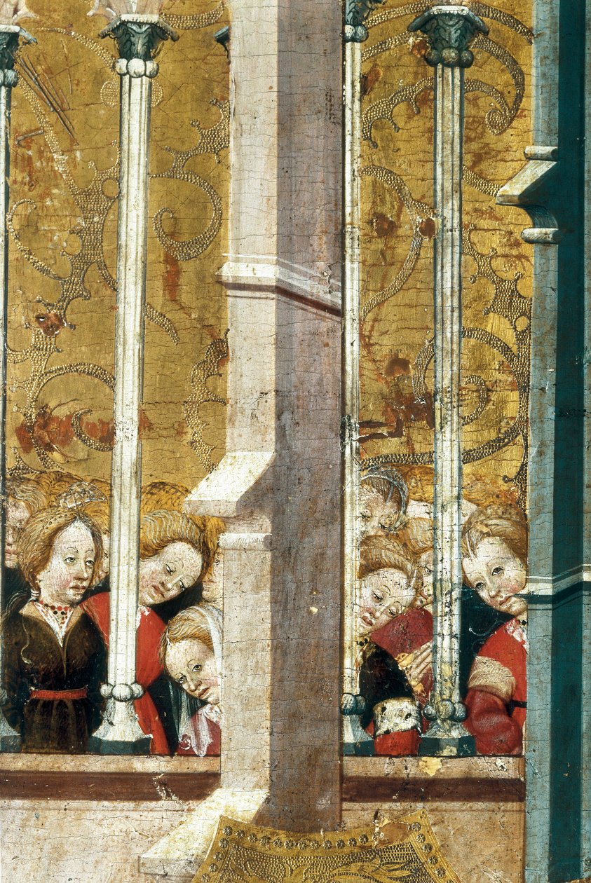 Altar de Anunciação, detalhe de Jaime Ferrer II