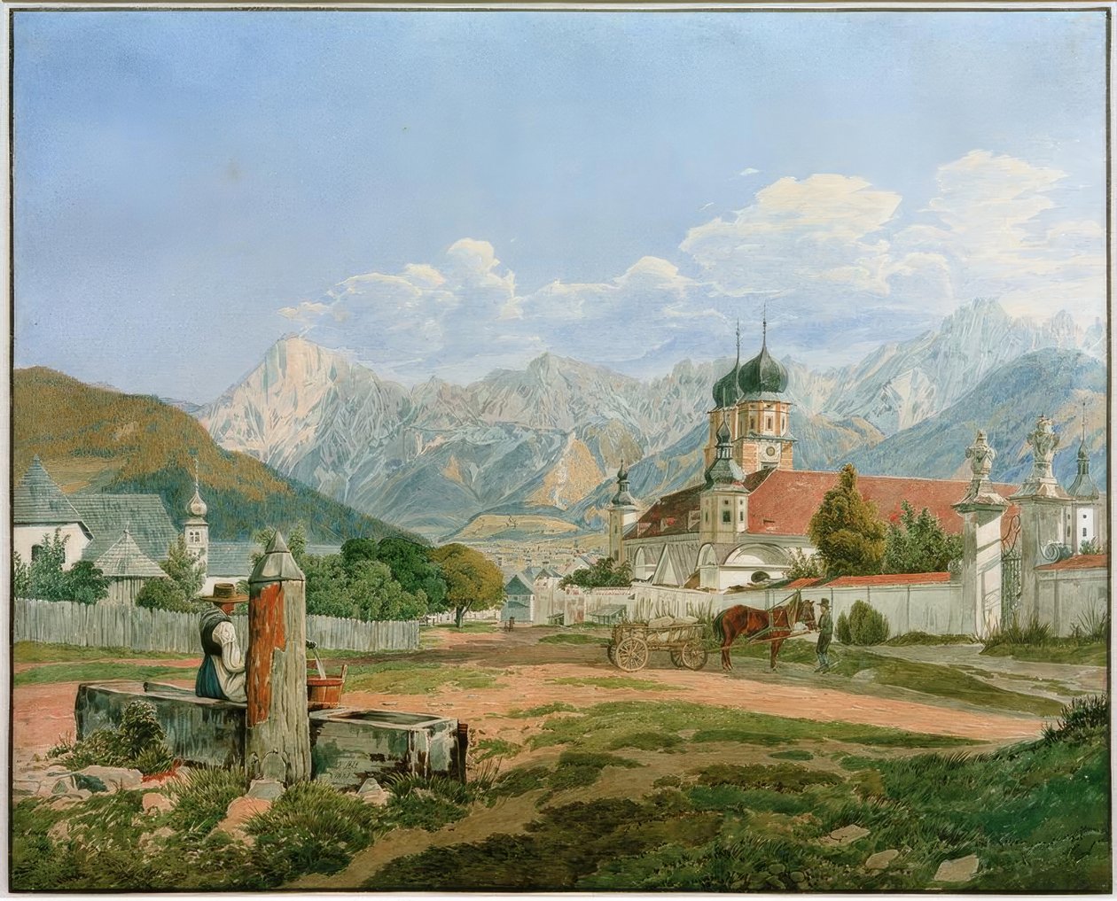 Abadia de Admont de Jakob Alt