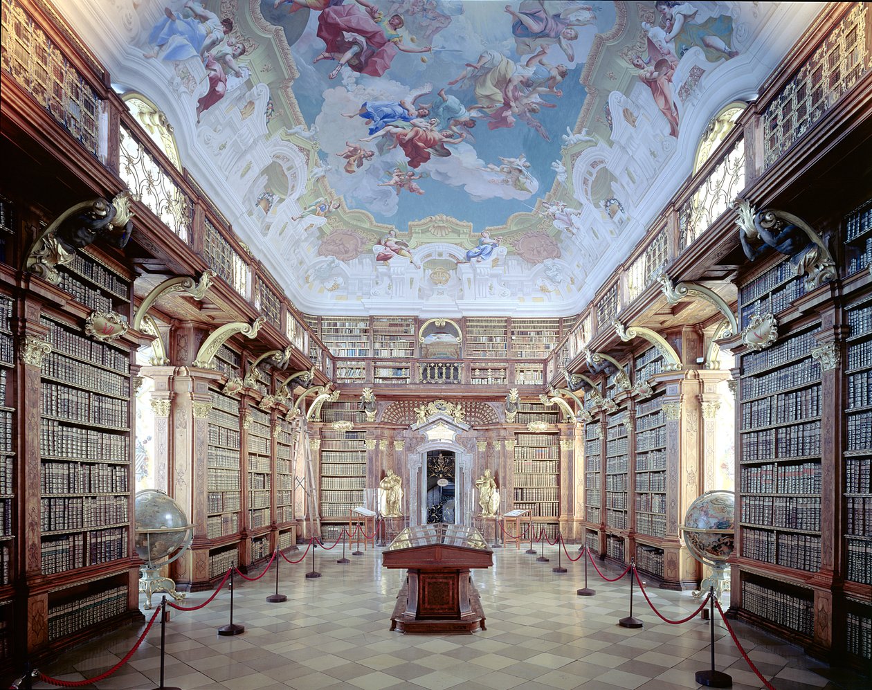 A biblioteca de Jakob Prandtauer