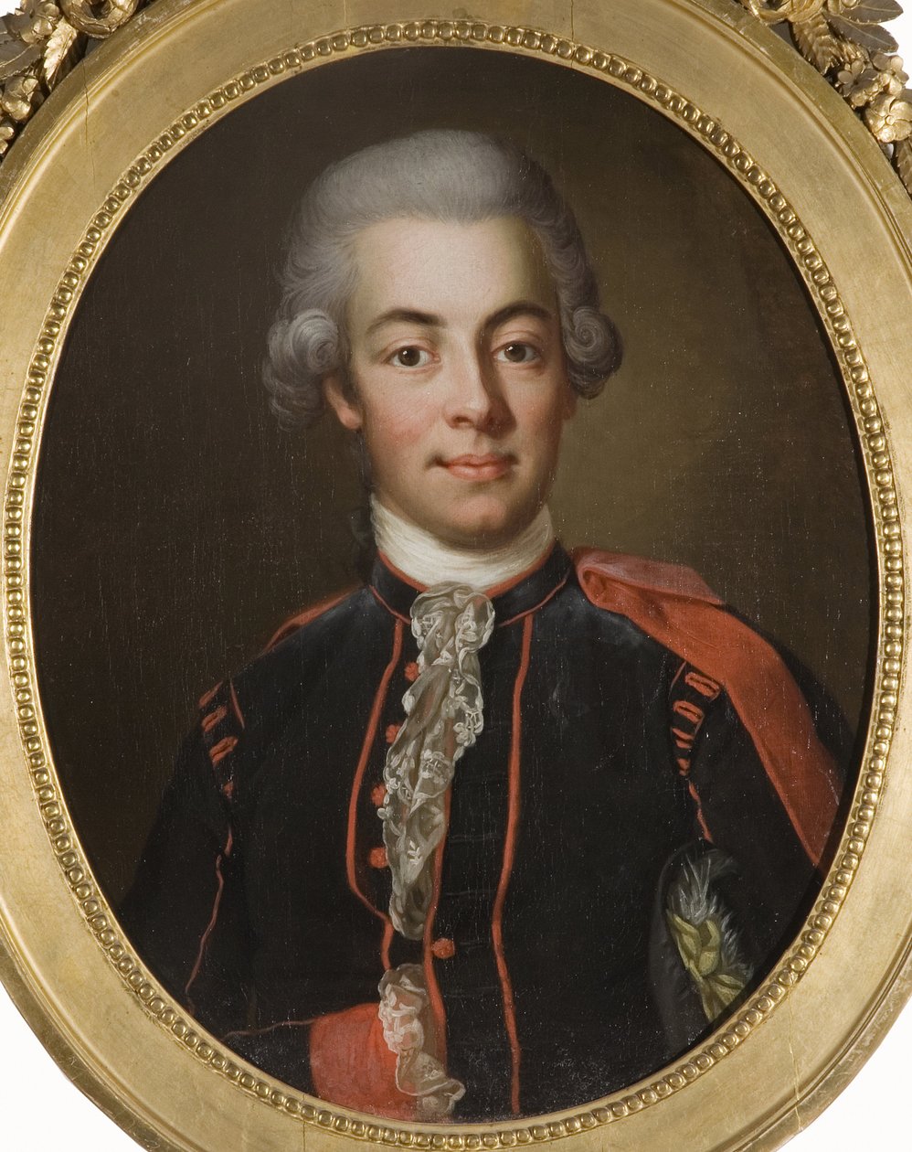 Barão Gustaf Adolf Reuterholm, estadista sueco - Retrato do Barão Gustaf Adolf Reuterholm (1756-1813), por Bjoerk, Jakob (1726-1793). Óleo sobre tela de Jakob Björk