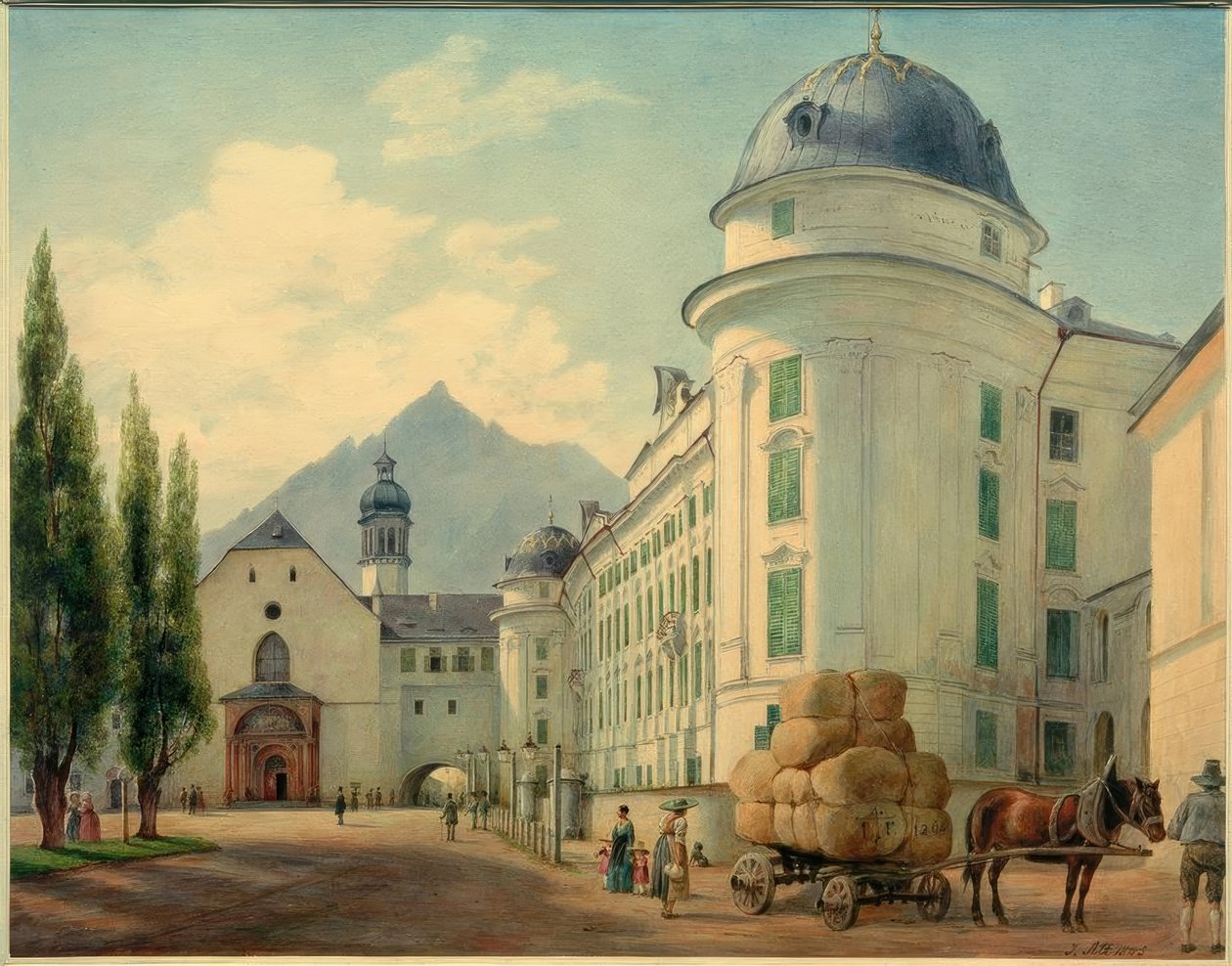 Innsbruck (Tirol, Áustria), de Jakob Alt