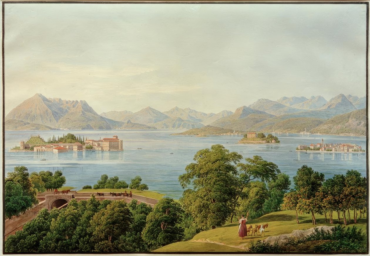 Lago Maggiore (Itália - Schweiz). de Jakob Alt