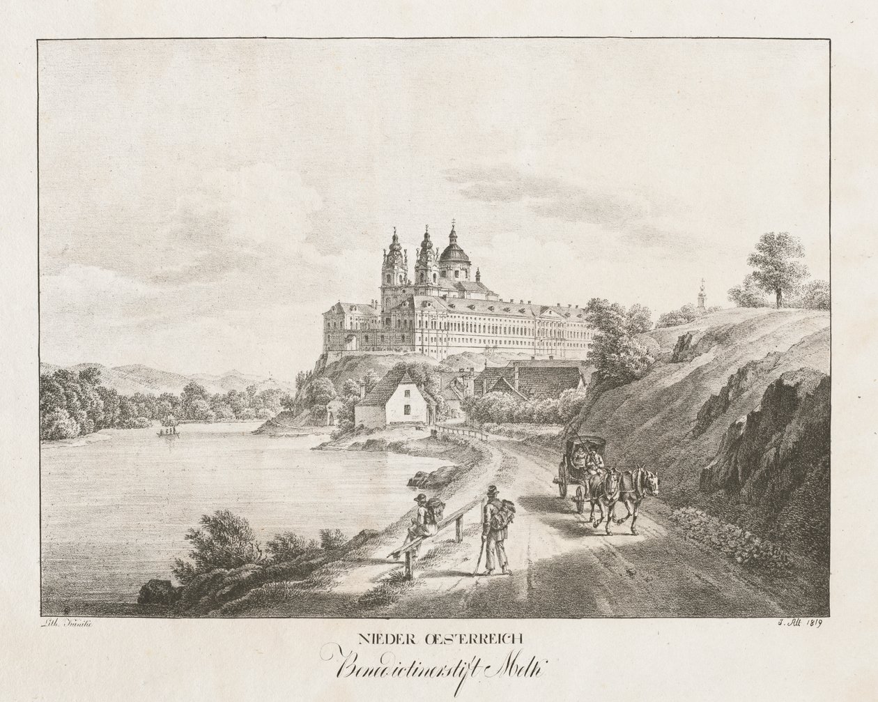 Baixa Áustria, Abadia Beneditina de Melk de Jakob Alt
