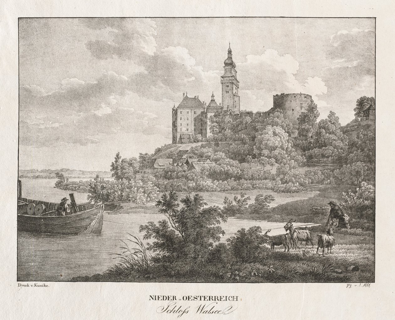 Baixa Áustria, Castelo de Walseel de Jakob Alt