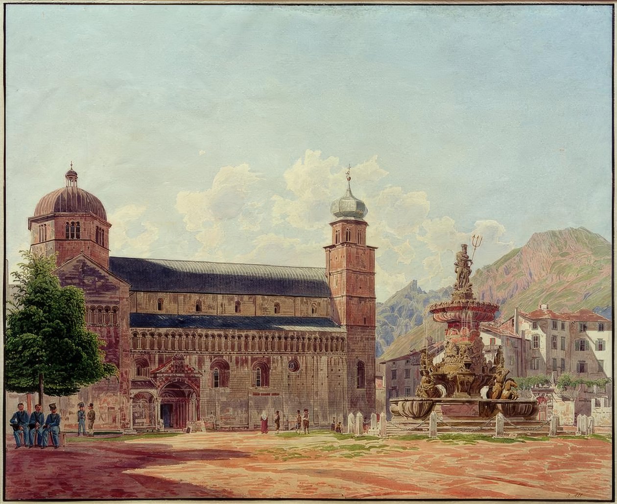 Trient - Trento (Trentino-Südtirol, Itália), de Jakob Alt
