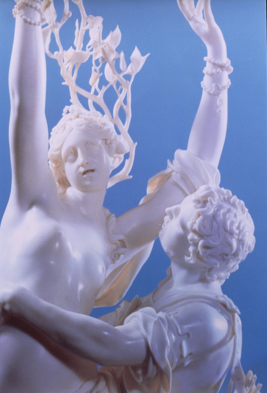 Detalhe de Apollo e Daphne de Jakob Auer