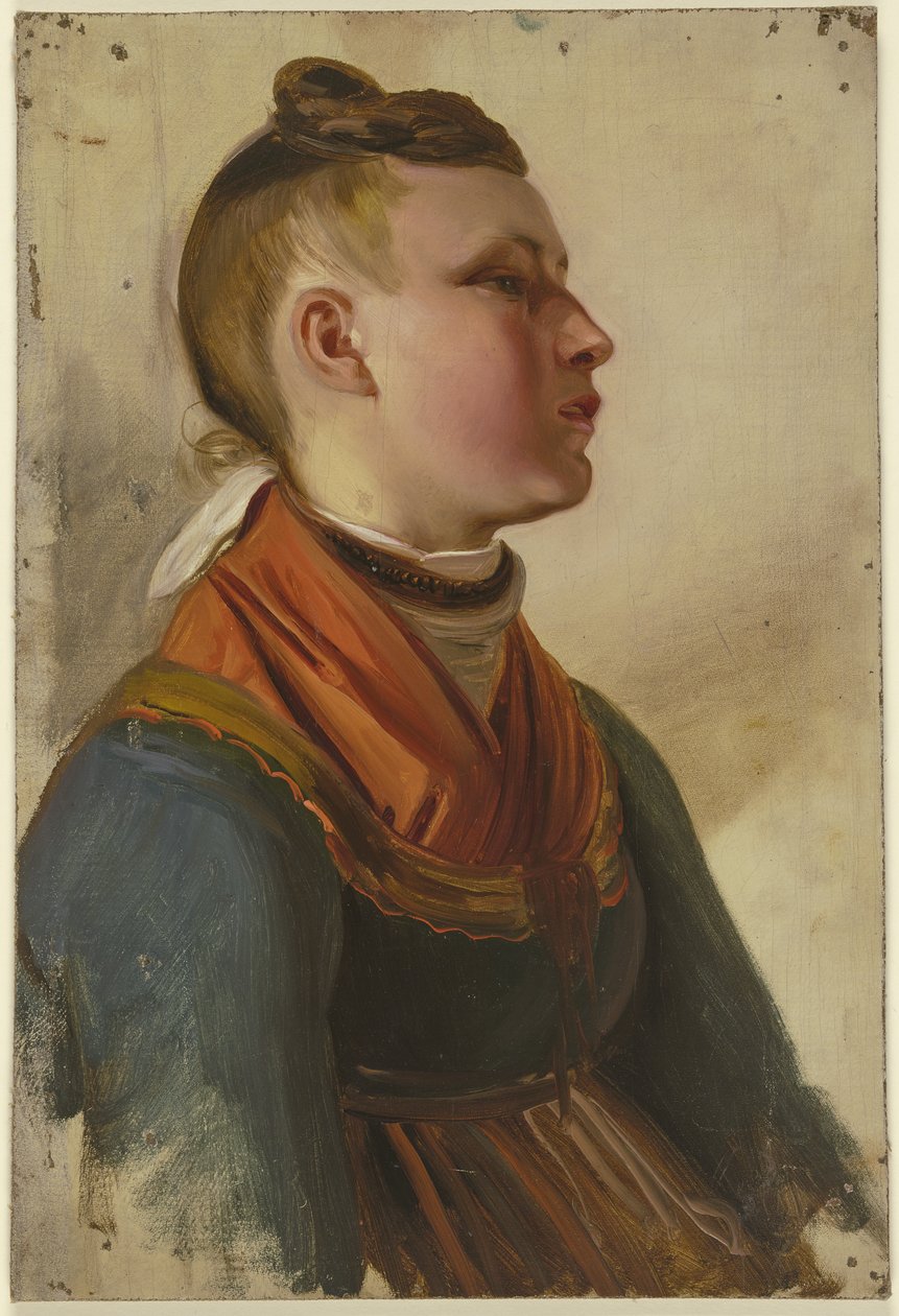 Rapaziga camponesa de Jakob Becker
