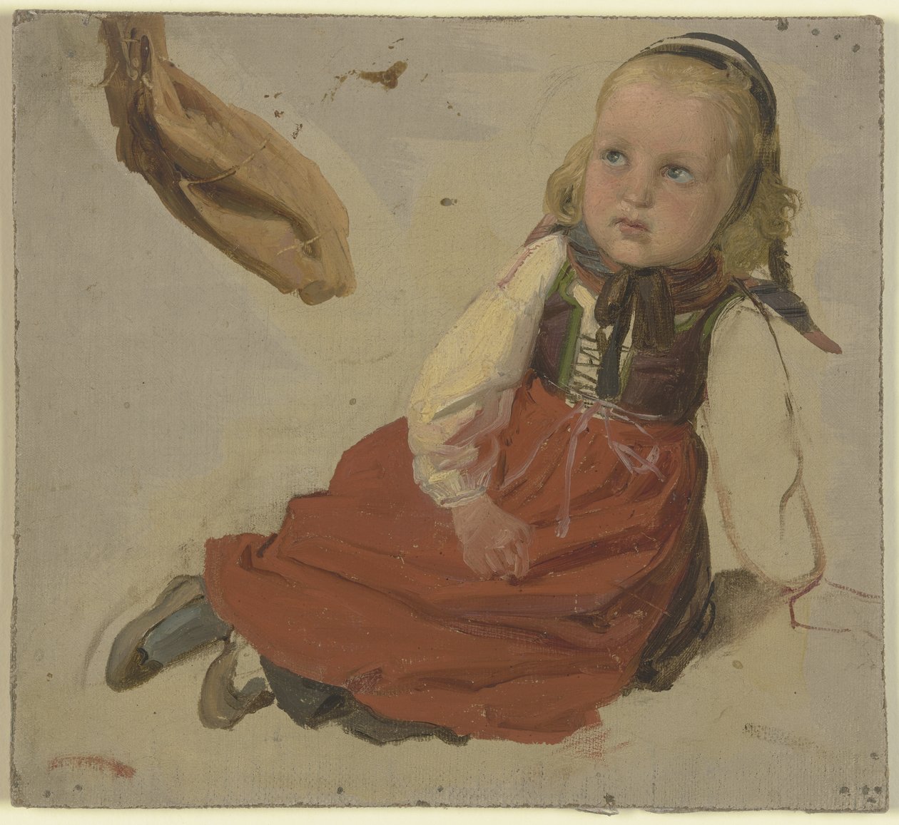 Pequena camponesa de Jakob Becker