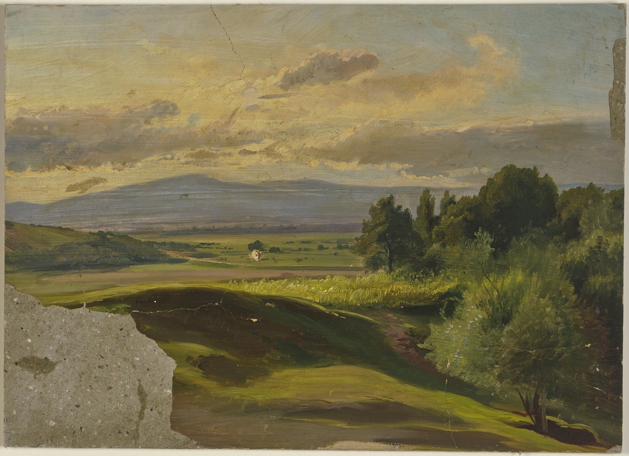 Paisagem do Taunus de Jakob Becker