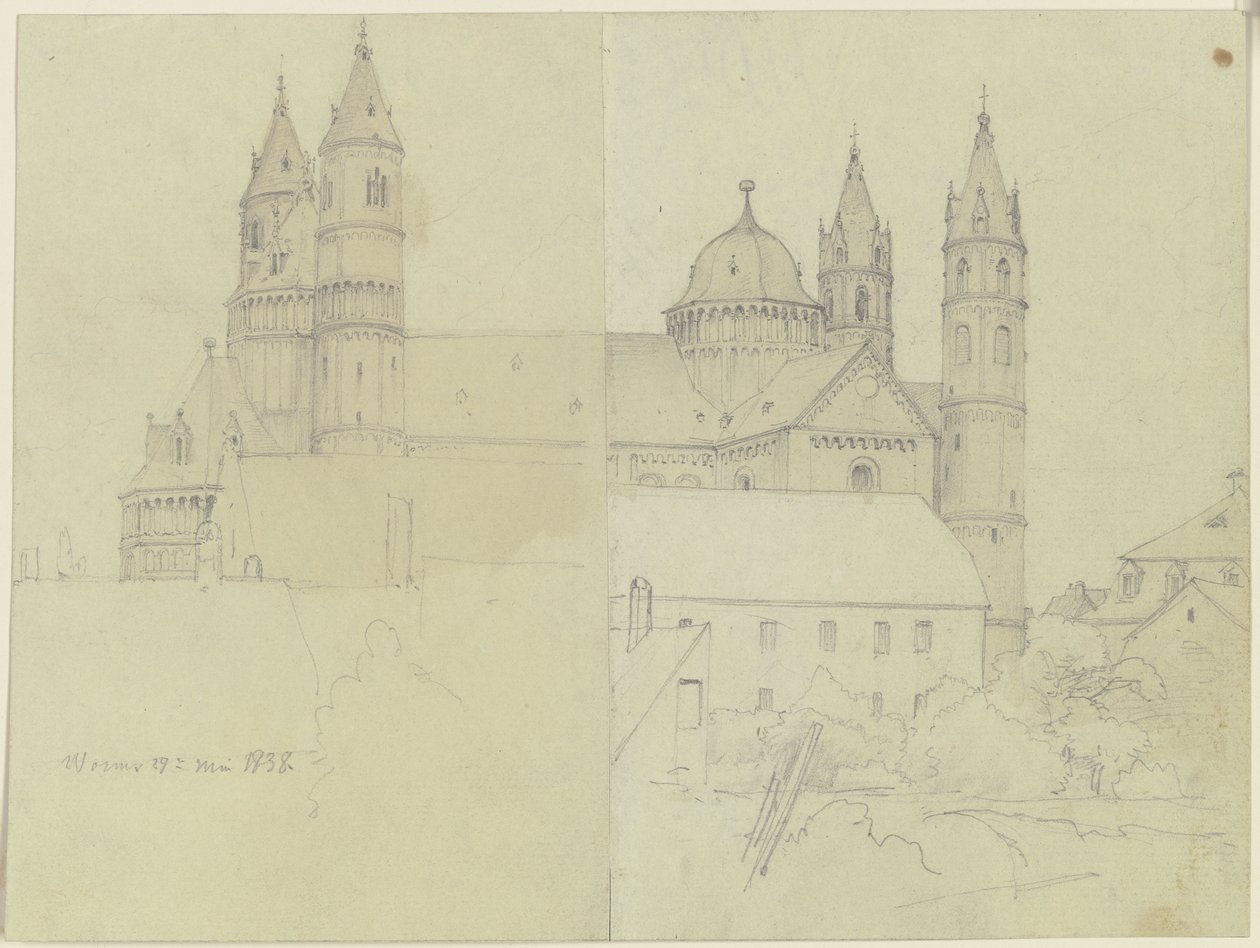 Catedral de Worms de Jakob Becker