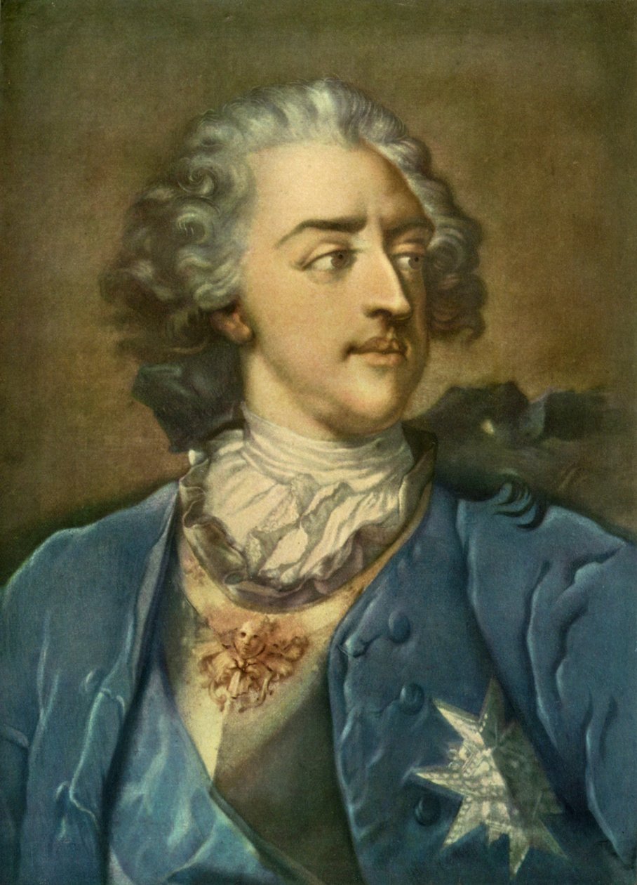 Luís XV da França de Jakob Christoph Le Blon