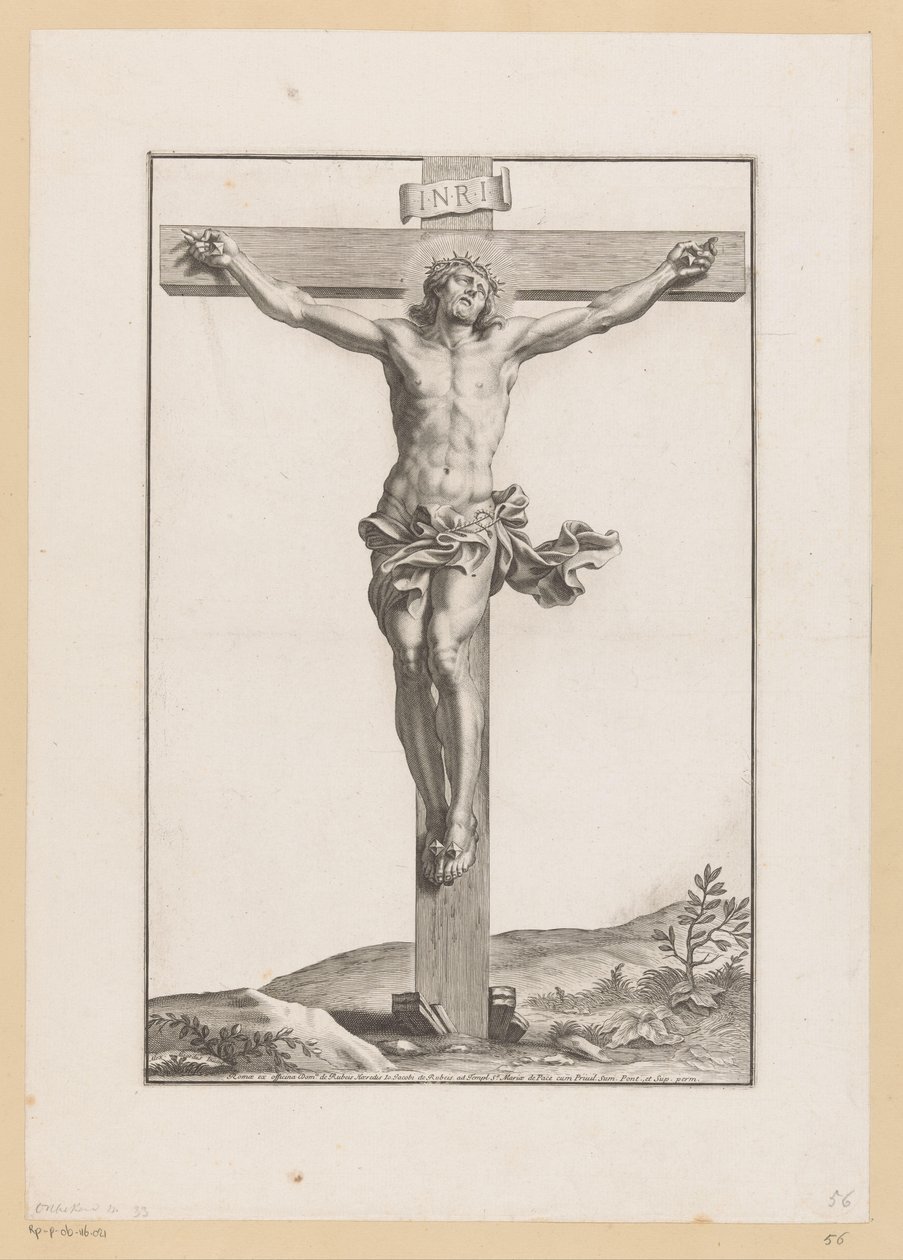 Cristo na cruz de Jakob Frey (I) (possibly)