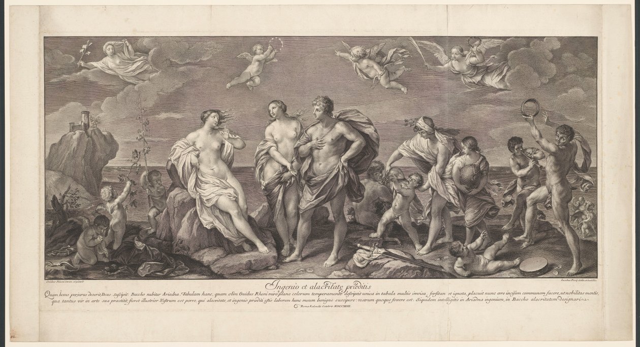 Baco e Ariadne de Jakob Frey (I)