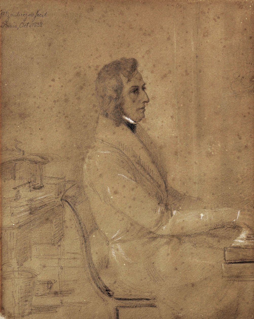 Fryderyk Chopin ao piano de Jakob Götzenberger