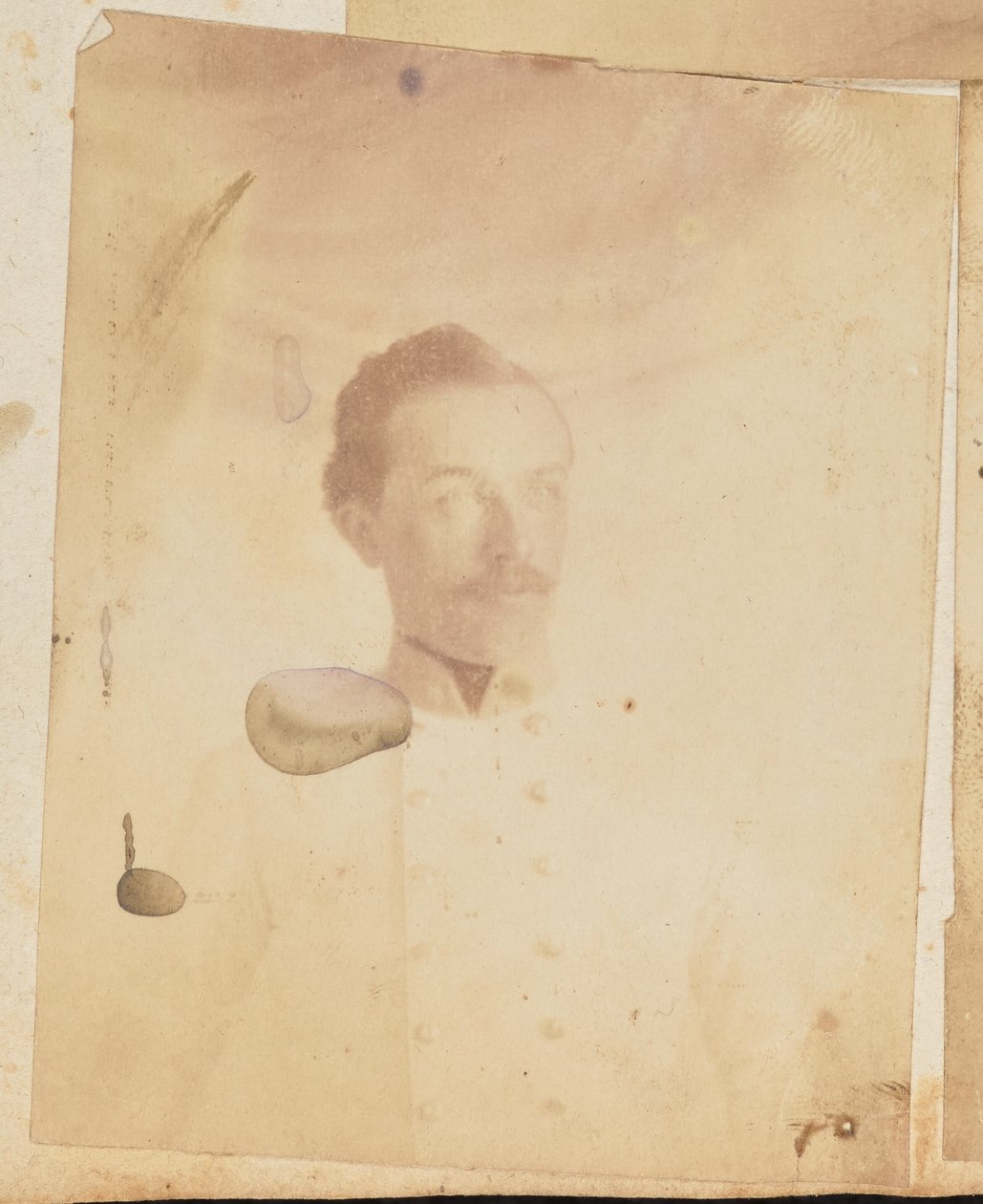[Retrato de um homem de uniforme]. de Jakob Höflinger