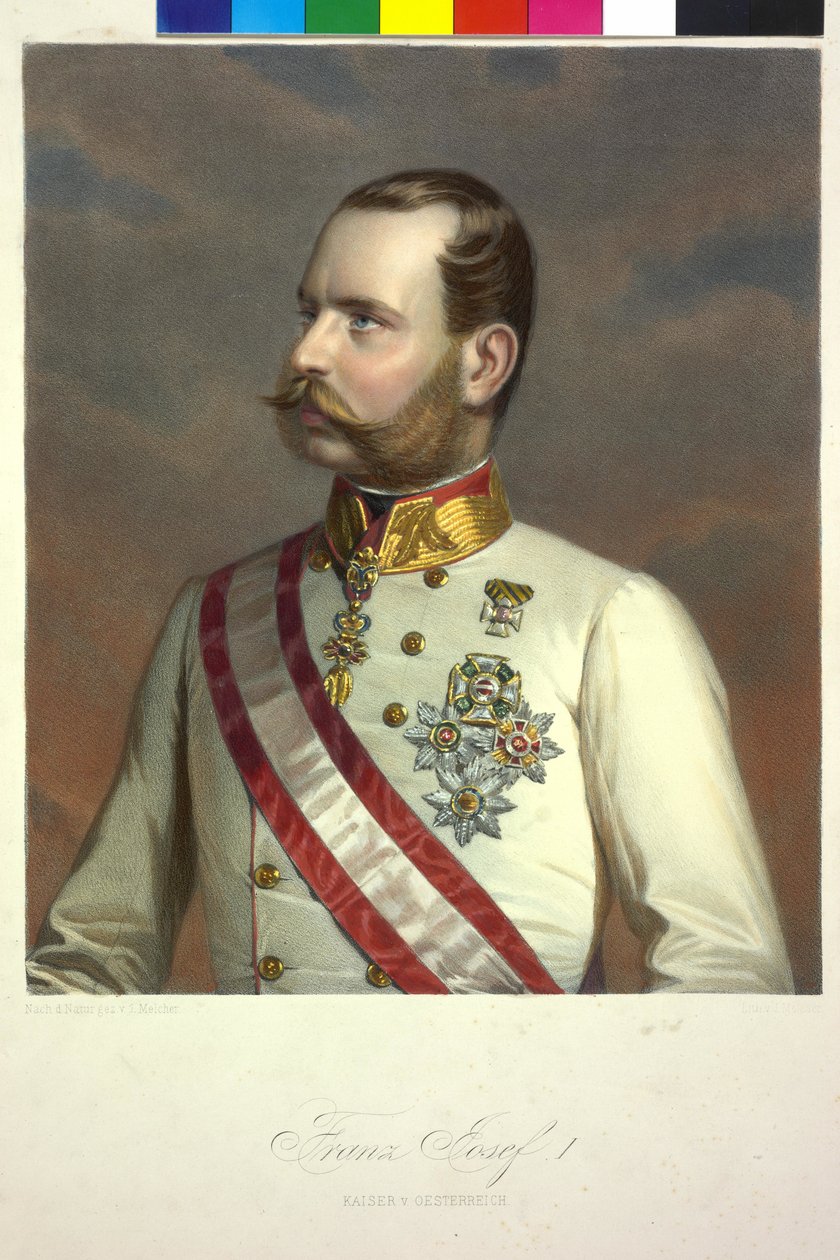 Imperador da Áustria Franz Joseph I de Jakob Melcher