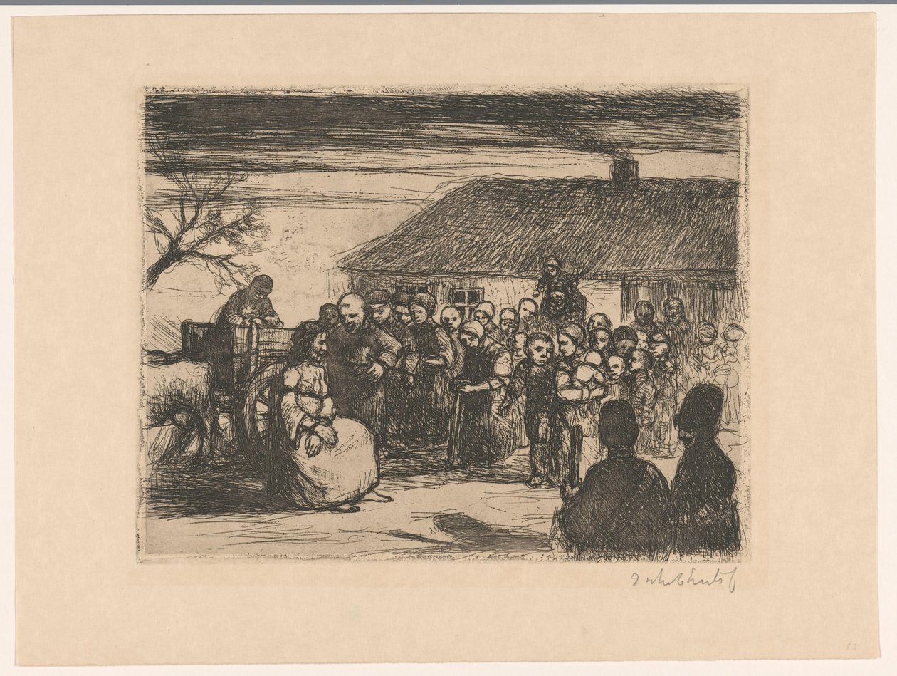 O escárnio de Cristo
Cristo gozado (título sobre o objecto) de Jakob Smits (signed by artist)