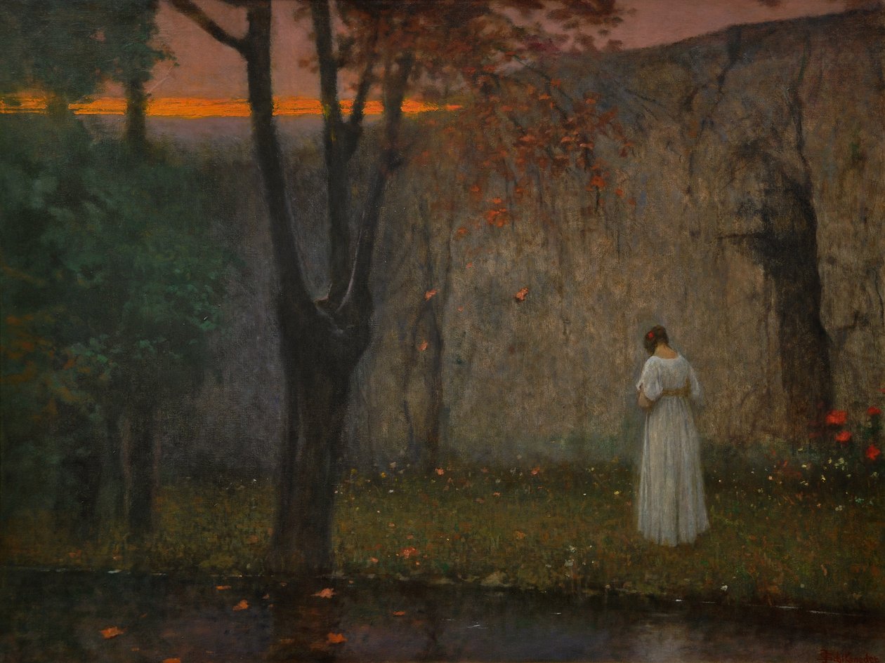 Madrugada de outono de 1910 de Jakub Schikaneder