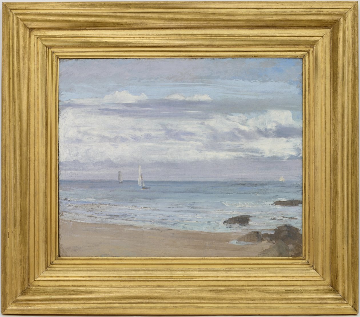Azul e Prata: Trouville, c.1865 de James Abbott McNeill Whistler