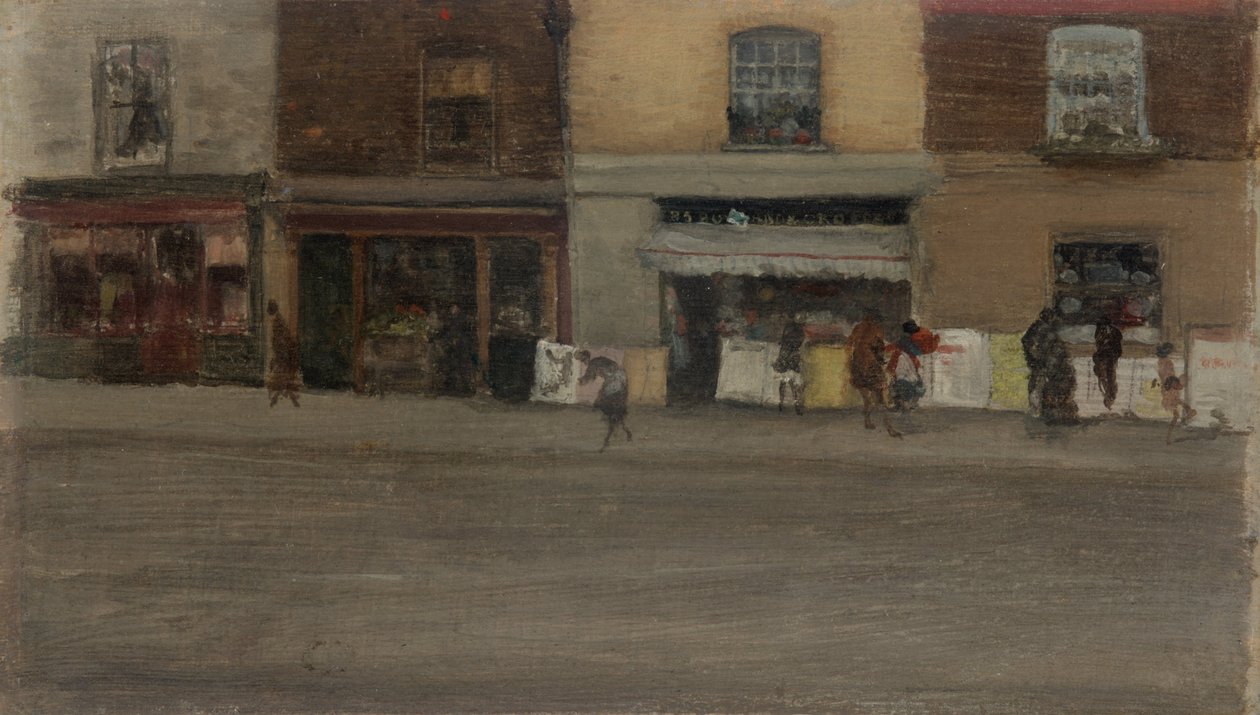 Lojas de Chelsea de James Abbott McNeill Whistler