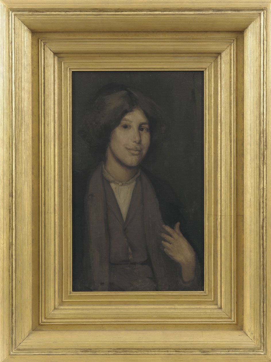 Verde e Ouro: O Contador de Histórias, c.1896-1900 de James Abbott McNeill Whistler